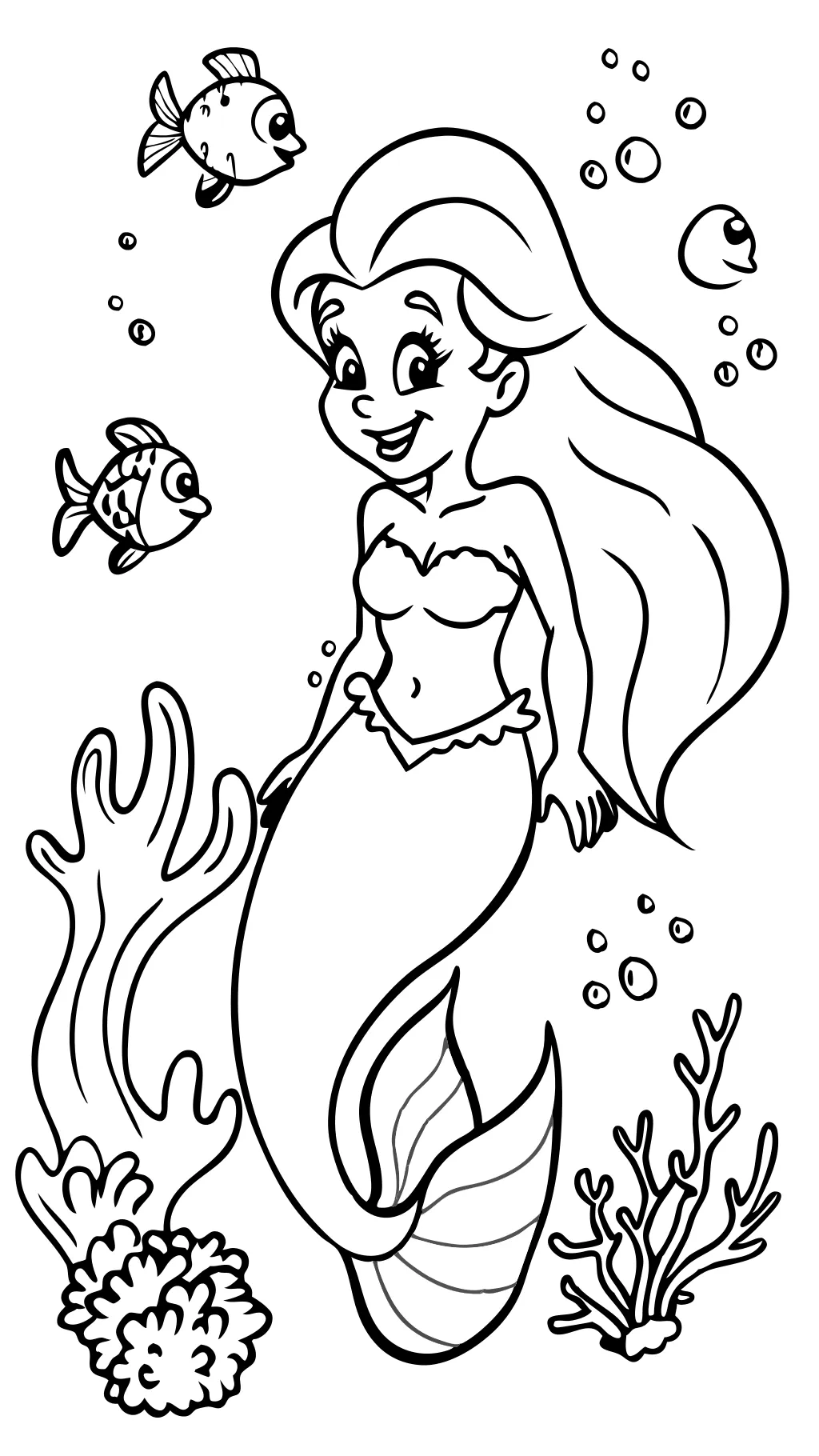 coloriages Disney Princess Ariel